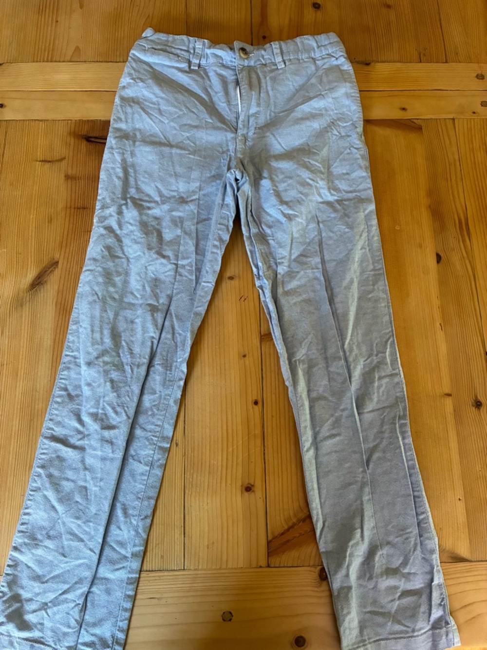 Polo chambray dress pants